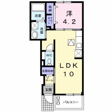 岡山県岡山市中区四御神 東岡山駅 1LDK アパート 賃貸物件詳細