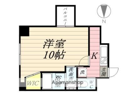岡山県岡山市北区下石井2丁目 岡山駅前駅 1K マンション 賃貸物件詳細