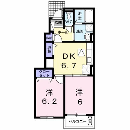 岡山県岡山市東区鉄 上道駅 2DK アパート 賃貸物件詳細