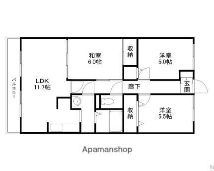 岡山県岡山市北区十日市西町 清輝橋駅 3LDK マンション 賃貸物件詳細