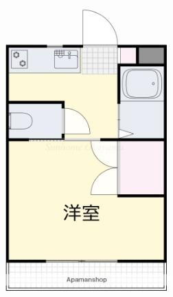 岡山県岡山市北区旭本町 清輝橋駅 1K マンション 賃貸物件詳細