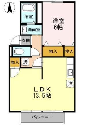 岡山県岡山市東区鉄 上道駅 1LDK アパート 賃貸物件詳細
