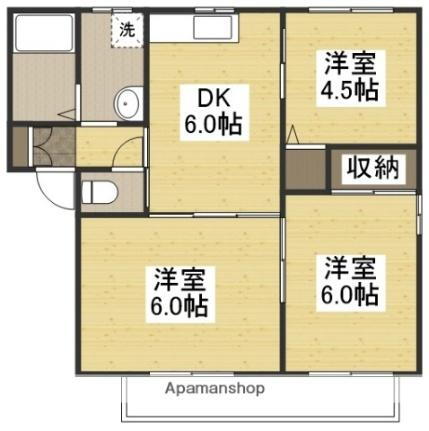 岡山県岡山市中区下 東岡山駅 3DK アパート 賃貸物件詳細