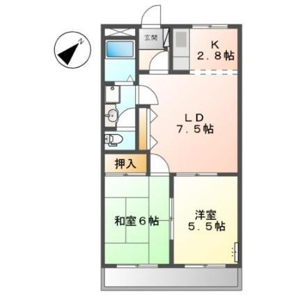 岡山県岡山市東区金岡西町 2LDK アパート 賃貸物件詳細