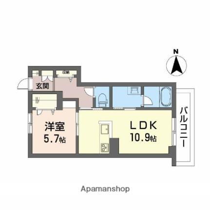 岡山県岡山市中区浜1丁目 西川原駅 1LDK マンション 賃貸物件詳細