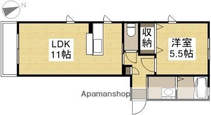 岡山県岡山市北区北長瀬表町3丁目 北長瀬駅 1LDK アパート 賃貸物件詳細