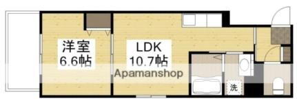 岡山県岡山市北区野田5丁目 大元駅 1LDK マンション 賃貸物件詳細
