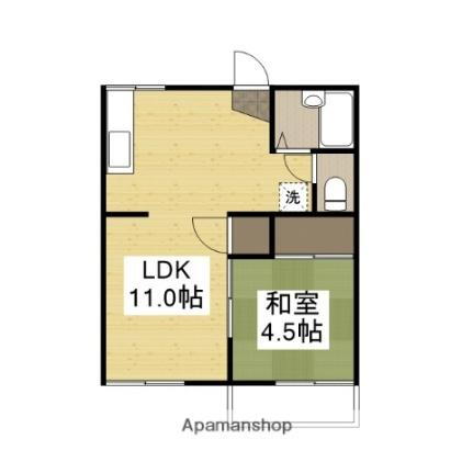 岡山県岡山市中区高屋 高島駅 1LDK アパート 賃貸物件詳細
