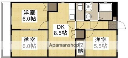 岡山県岡山市中区西川原1丁目 西川原駅 3DK マンション 賃貸物件詳細