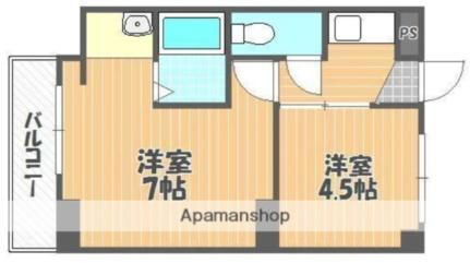 ヴィラナリー備前１号棟 2階 2K 賃貸物件詳細