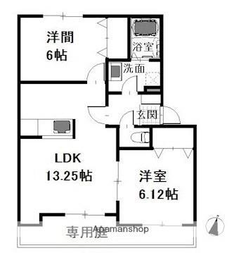 岡山県倉敷市新田 倉敷駅 2LDK アパート 賃貸物件詳細