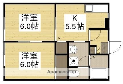リバーサイド乙島 1階 2K 賃貸物件詳細