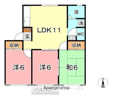 岡山県倉敷市児島田の口７丁目 児島駅 3LDK アパート 賃貸物件詳細