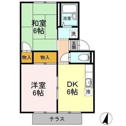 岡山県都窪郡早島町早島 早島駅 2DK アパート 賃貸物件詳細