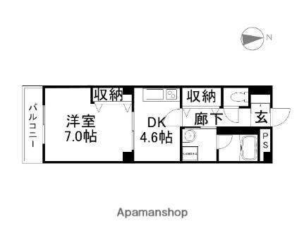 岡山県岡山市北区弓之町 岡山駅 1DK マンション 賃貸物件詳細