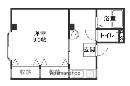 岡山県岡山市北区富町1丁目 岡山駅 1K アパート 賃貸物件詳細