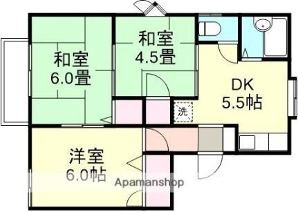 岡山県倉敷市日吉町 倉敷駅 3K アパート 賃貸物件詳細