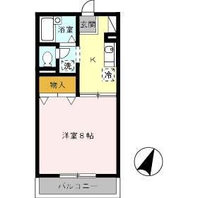 広島県福山市南松永町1丁目 松永駅 1K アパート 賃貸物件詳細