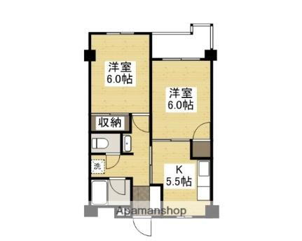 広島県福山市霞町1丁目 福山駅 2K マンション 賃貸物件詳細
