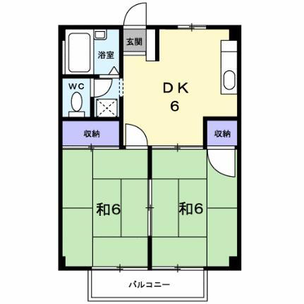 広島県福山市新市町大字新市 上戸手駅 2DK アパート 賃貸物件詳細