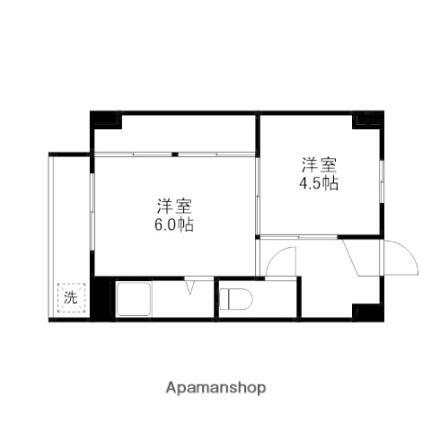 広島県福山市神辺町大字川南 神辺駅 2K マンション 賃貸物件詳細