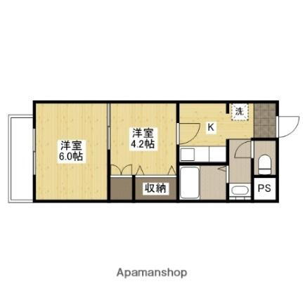 広島県福山市御幸町大字上岩成 道上駅 2K マンション 賃貸物件詳細