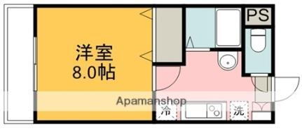 広島県東広島市西条中央8丁目 西条駅 1K アパート 賃貸物件詳細