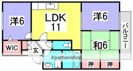 広島県広島市西区井口台1丁目 新井口駅 3LDK アパート 賃貸物件詳細