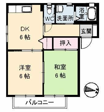 広島県広島市佐伯区五日市駅前3丁目 五日市駅 2DK アパート 賃貸物件詳細