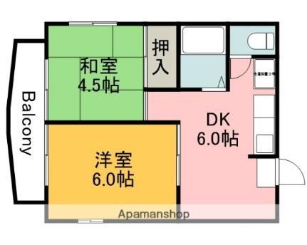 広島県広島市中区東白島町 白島駅 2DK マンション 賃貸物件詳細