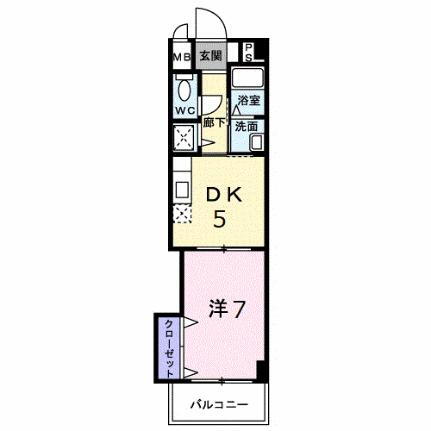 カルフール緑井 2階 1DK 賃貸物件詳細