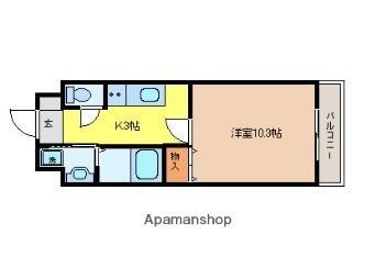 広島県東広島市八本松町米満 寺家駅 1K マンション 賃貸物件詳細