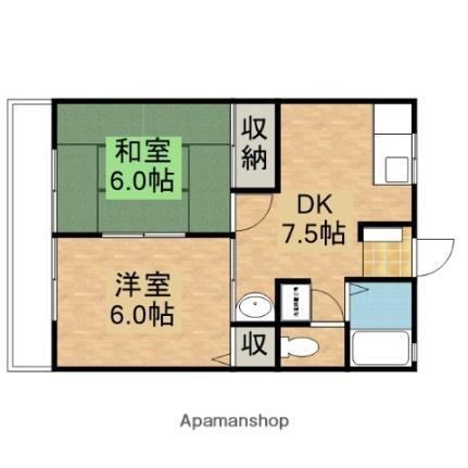 広島県安芸郡海田町畝2丁目 2DK アパート 賃貸物件詳細
