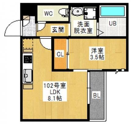 広島県広島市南区堀越1丁目 向洋駅 1LDK アパート 賃貸物件詳細