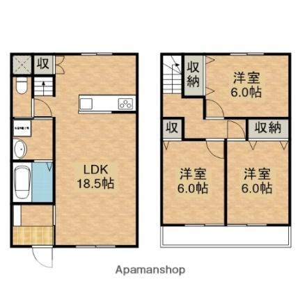 広島県安芸郡海田町国信1丁目 安芸中野駅 3LDK 一戸建て 賃貸物件詳細