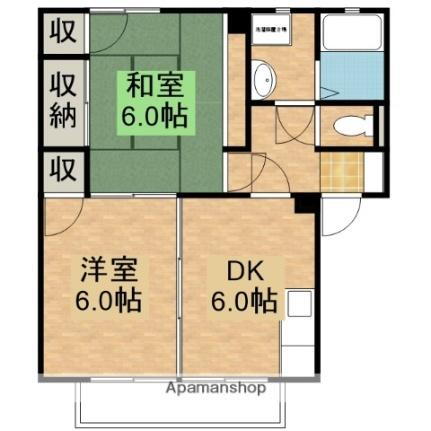広島県広島市安芸区矢野東2丁目 矢野駅 2DK アパート 賃貸物件詳細