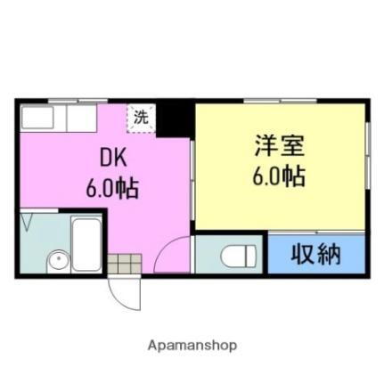 山口県岩国市麻里布町4丁目 岩国駅 1DK アパート 賃貸物件詳細