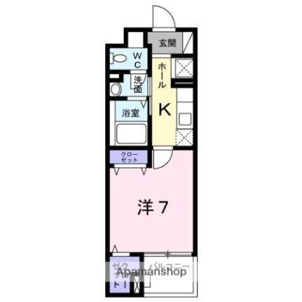 香川県高松市東ハゼ町 三条駅 1K マンション 賃貸物件詳細