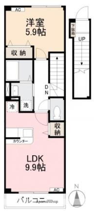 香川県高松市六条町 元山駅 1LDK アパート 賃貸物件詳細