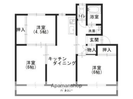 香川県さぬき市志度 志度駅 3DK マンション 賃貸物件詳細