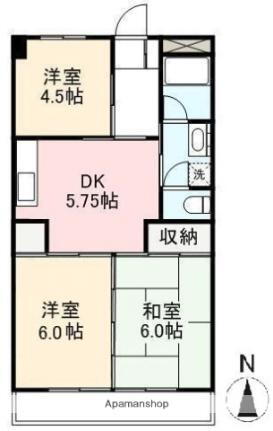 香川県高松市高松町 古高松駅 3DK マンション 賃貸物件詳細