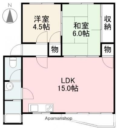 香川県高松市高松町 屋島駅 2LDK マンション 賃貸物件詳細