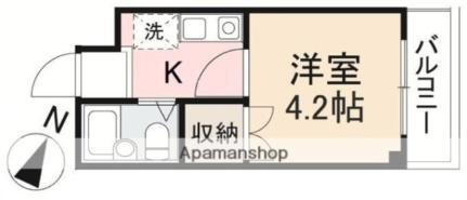 香川県高松市塩上町3丁目 瓦町駅 1K アパート 賃貸物件詳細