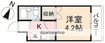 香川県高松市塩上町3丁目 瓦町駅 1K アパート 賃貸物件詳細