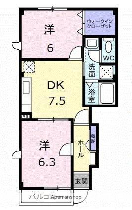 香川県高松市檀紙町 円座駅 2DK アパート 賃貸物件詳細
