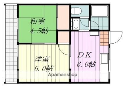 武智マンション 1階 2DK 賃貸物件詳細