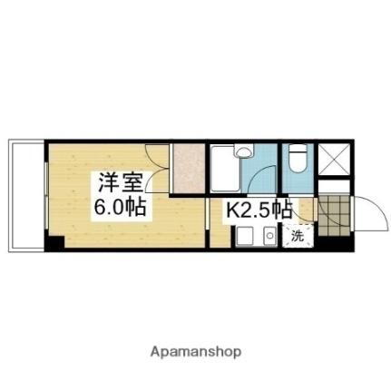 愛媛県松山市天山1丁目 福音寺駅 1K マンション 賃貸物件詳細