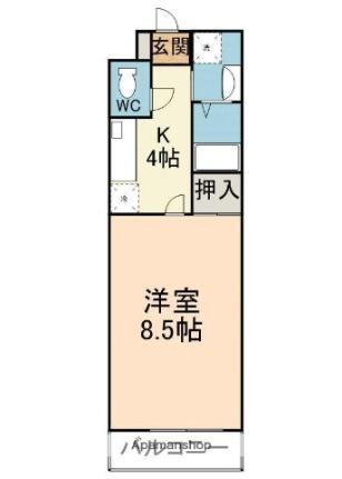 愛媛県松山市生石町 土居田駅 1K マンション 賃貸物件詳細