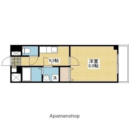 愛媛県東温市志津川 横河原駅 1K マンション 賃貸物件詳細