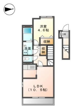 愛媛県松山市北土居2丁目 1LDK アパート 賃貸物件詳細